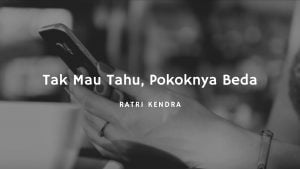 pokoknya beda