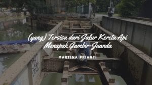 jalur kereta yang tersisa