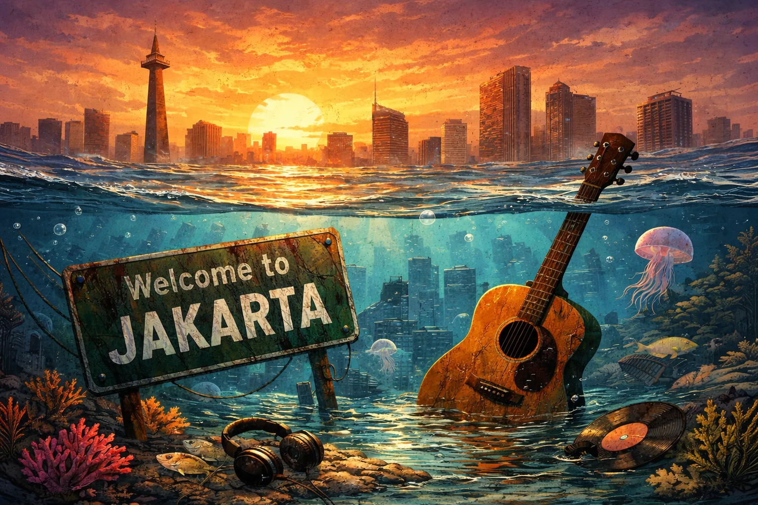 Lagu lagu Jika Jakarta Tenggelam