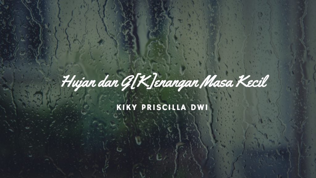hujan dan genangan